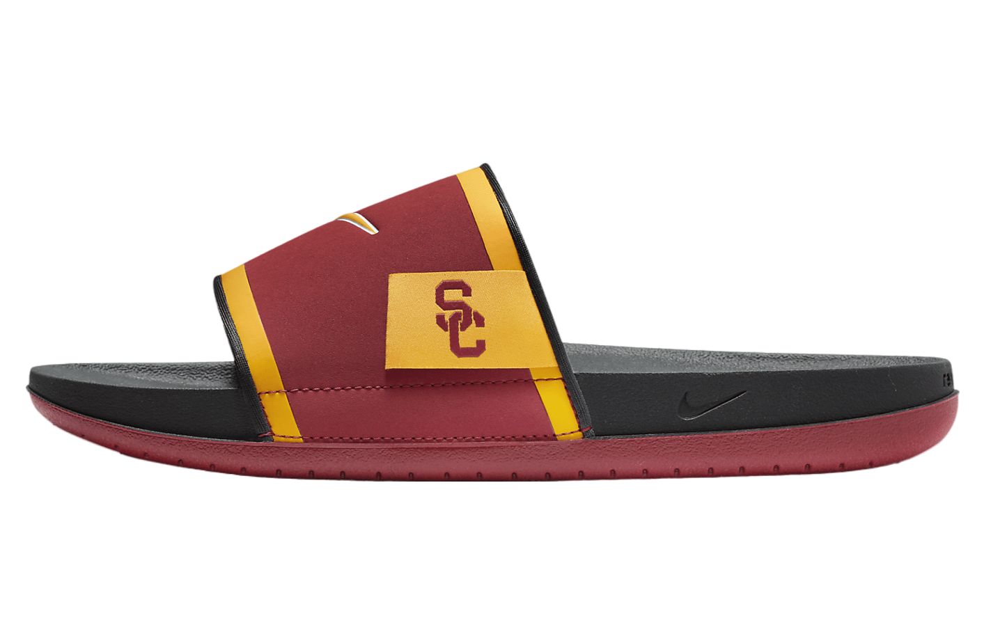 Nike College Offcourt Slide (USC) Team Crimson / Dark Smoke Grey