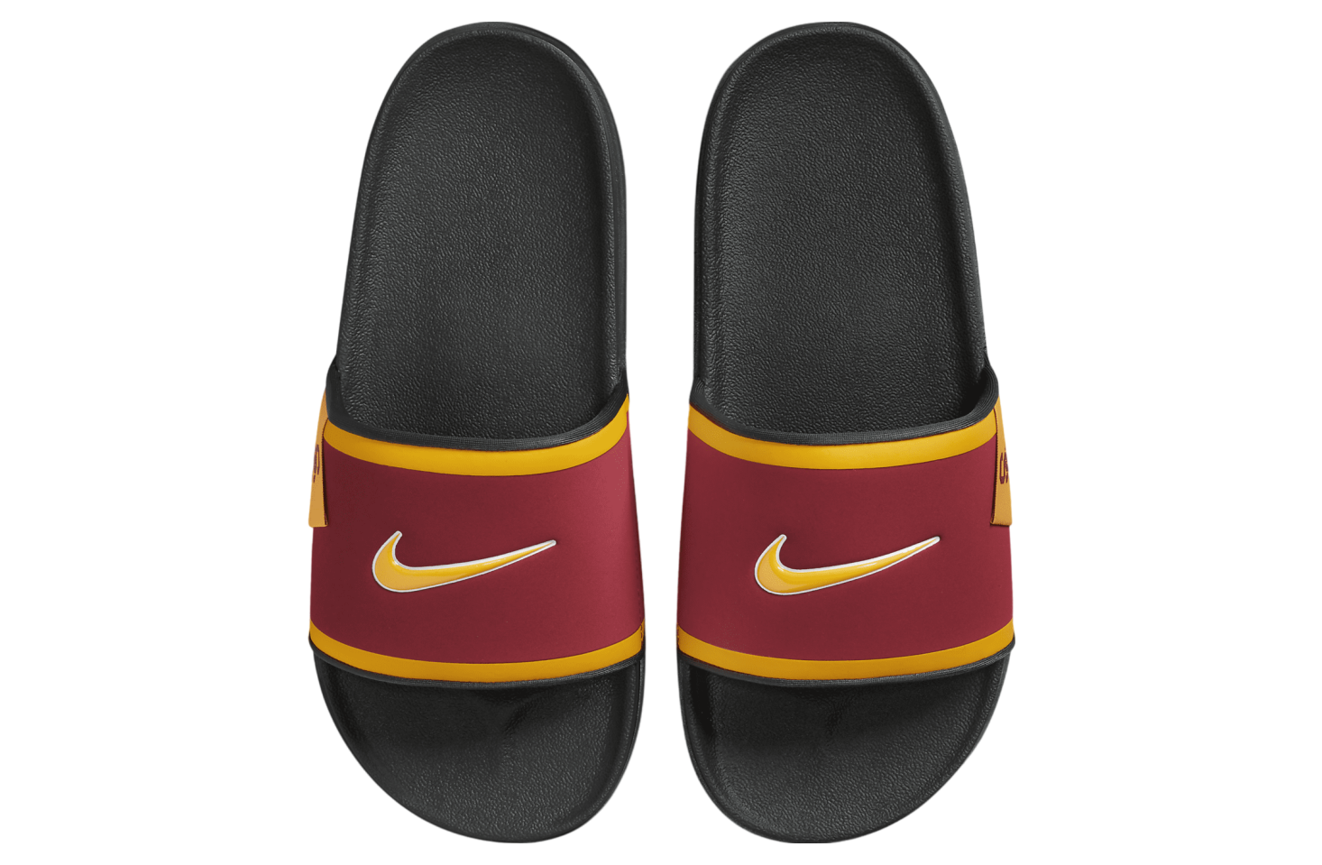 Nike College Offcourt Slide (USC) Team Crimson / Dark Smoke Grey