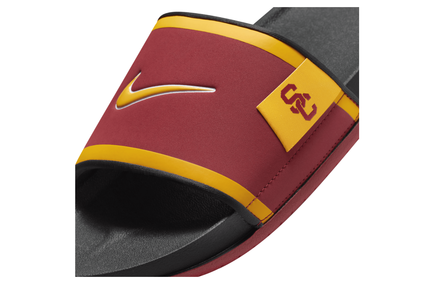 Nike College Offcourt Slide (USC) Team Crimson / Dark Smoke Grey