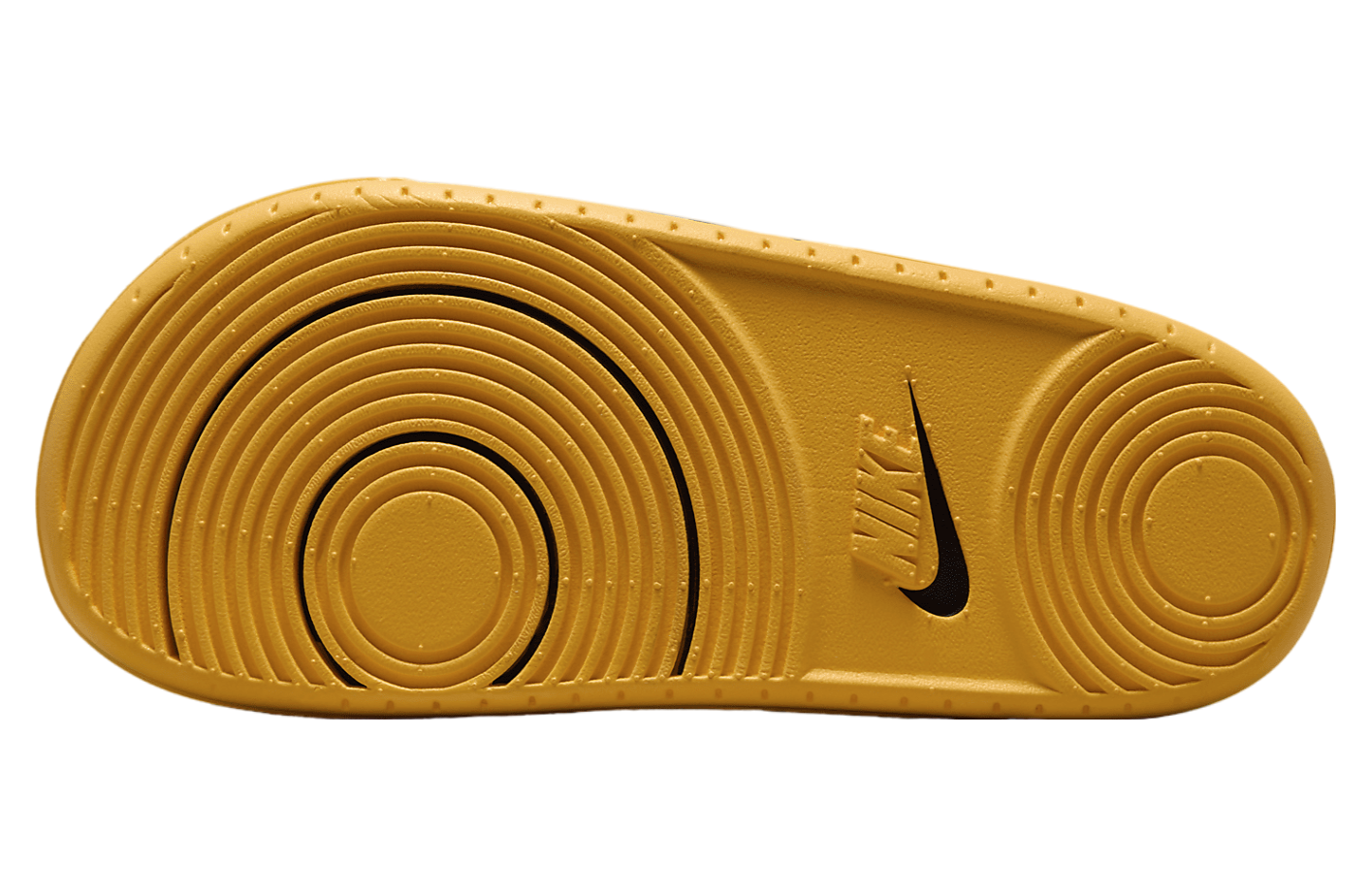 Nike College Slide Offcourt Black (Michigan) Amarillo / Dark Smoke Grey