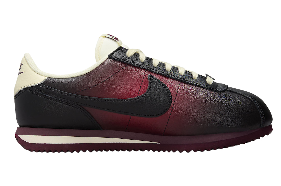 Nike Cortez Black Red Burnish