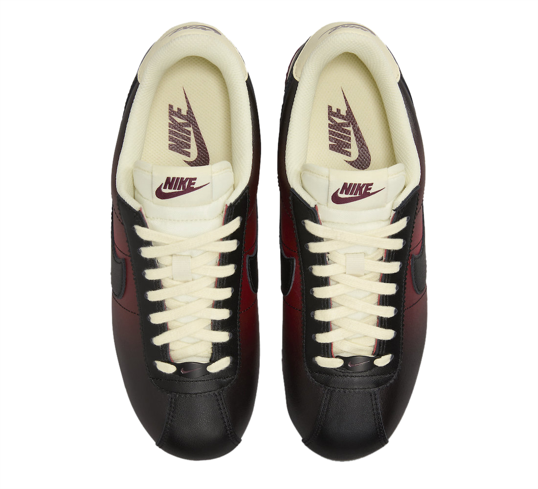 Nike Cortez Black Red Burnish