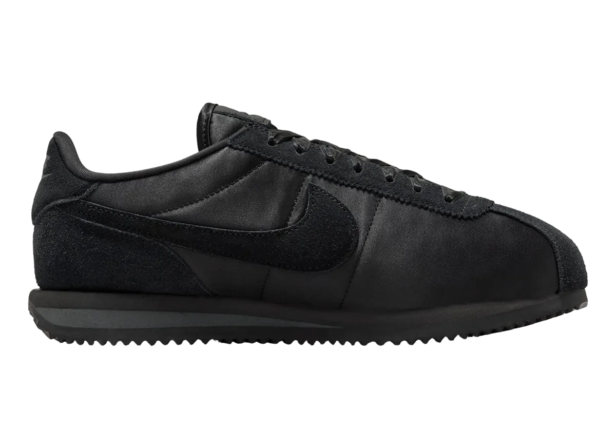 Nike Cortez Black Satin