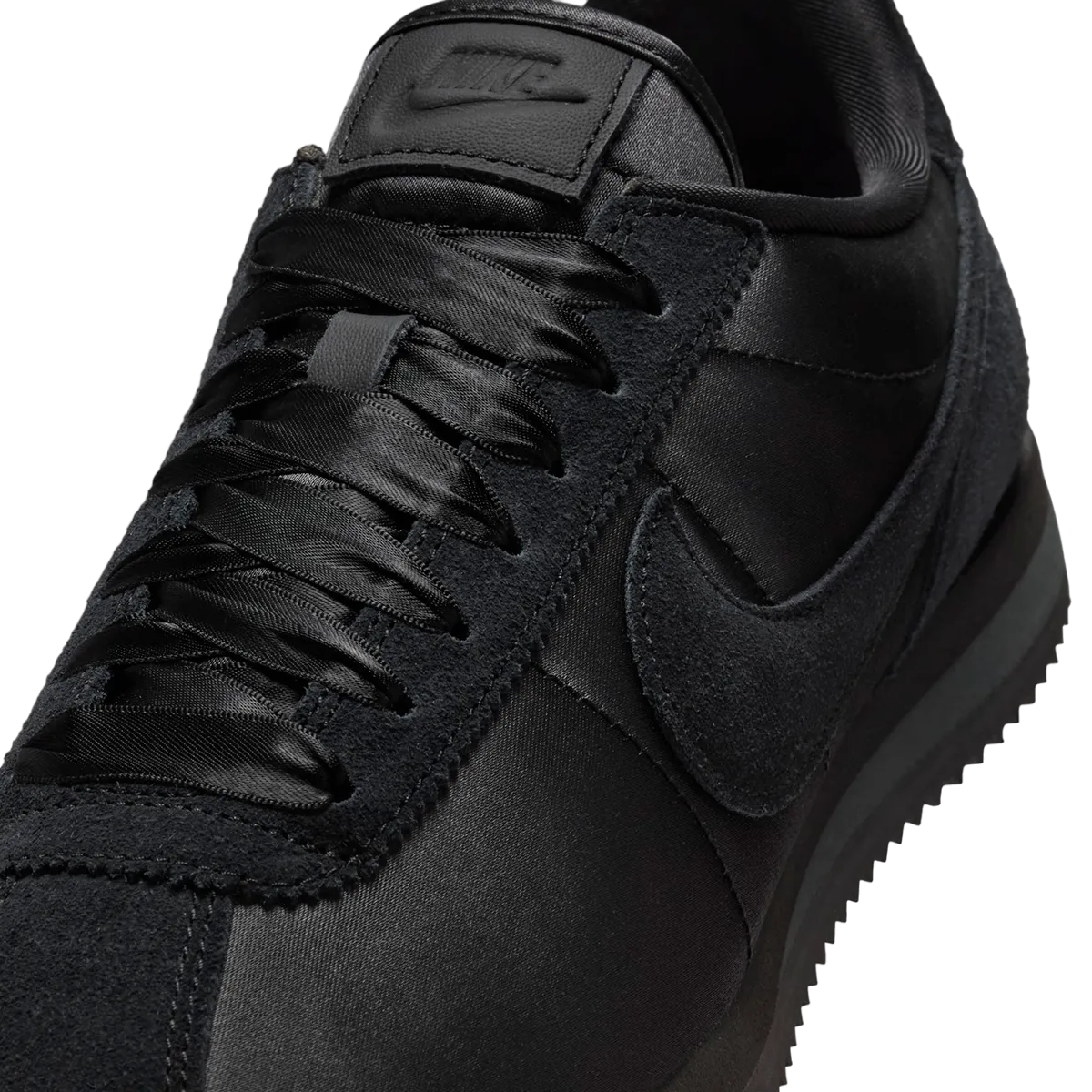 Nike Cortez Black Satin