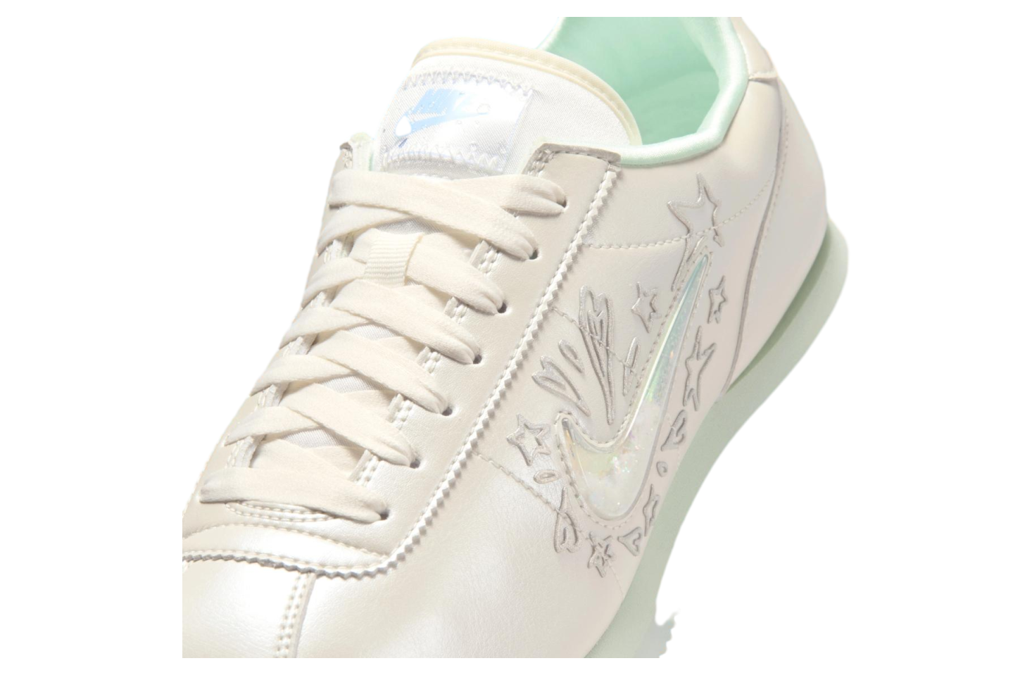 Nike Cortez Blue / Barely Green-Sail