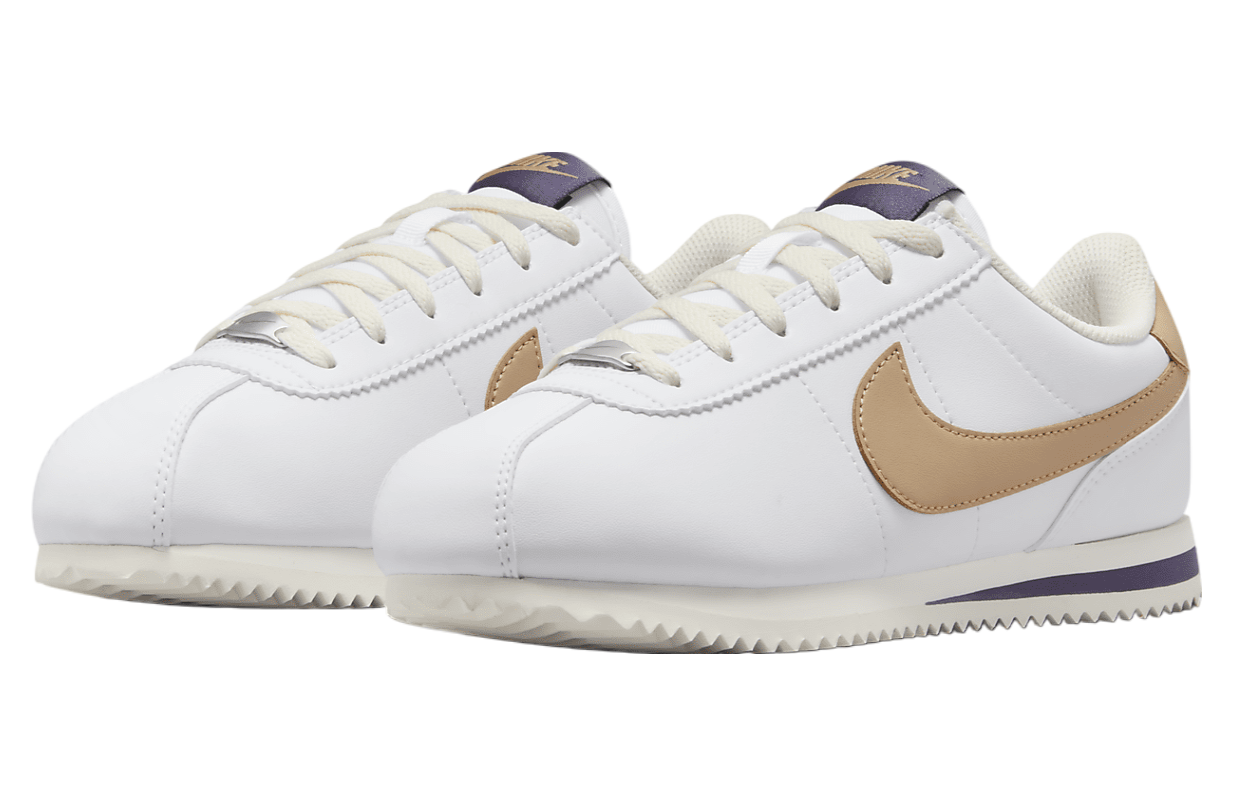 Nike Cortez GS White / Dark Raisin