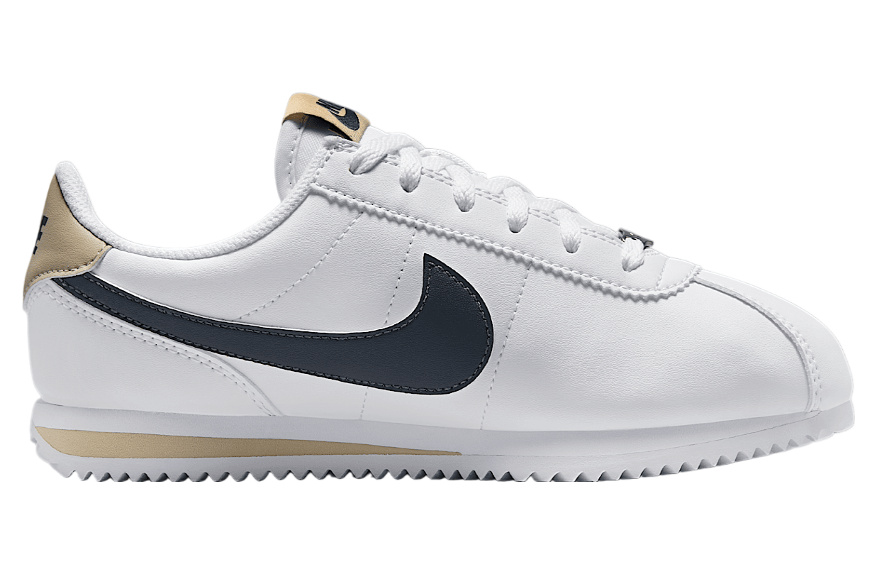Nike Cortez Gs White / Desert Khaki