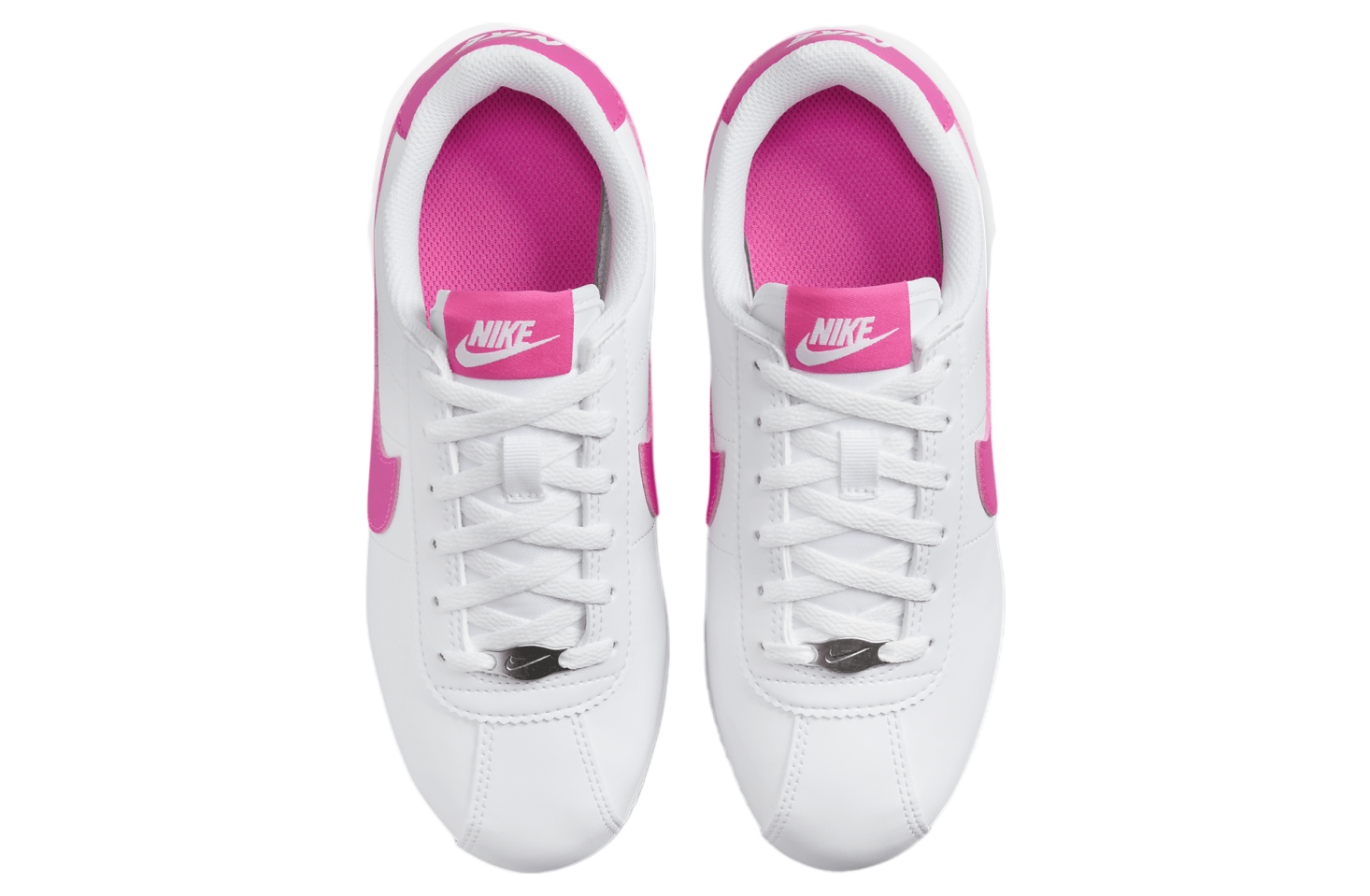 Nike Cortez GS White / Laser Fuchsia