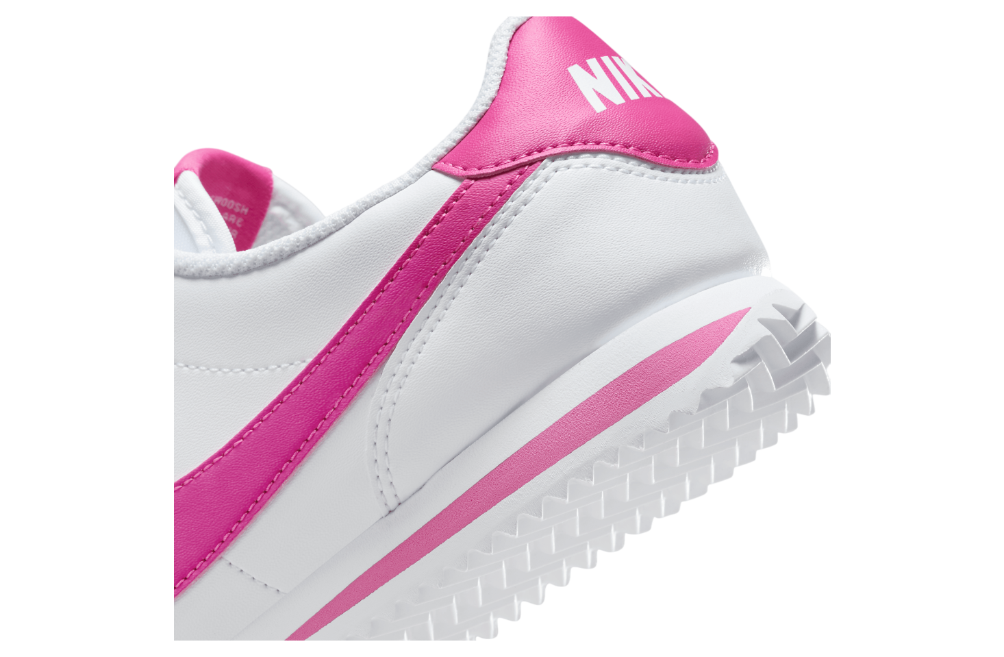 Nike Cortez GS White / Laser Fuchsia