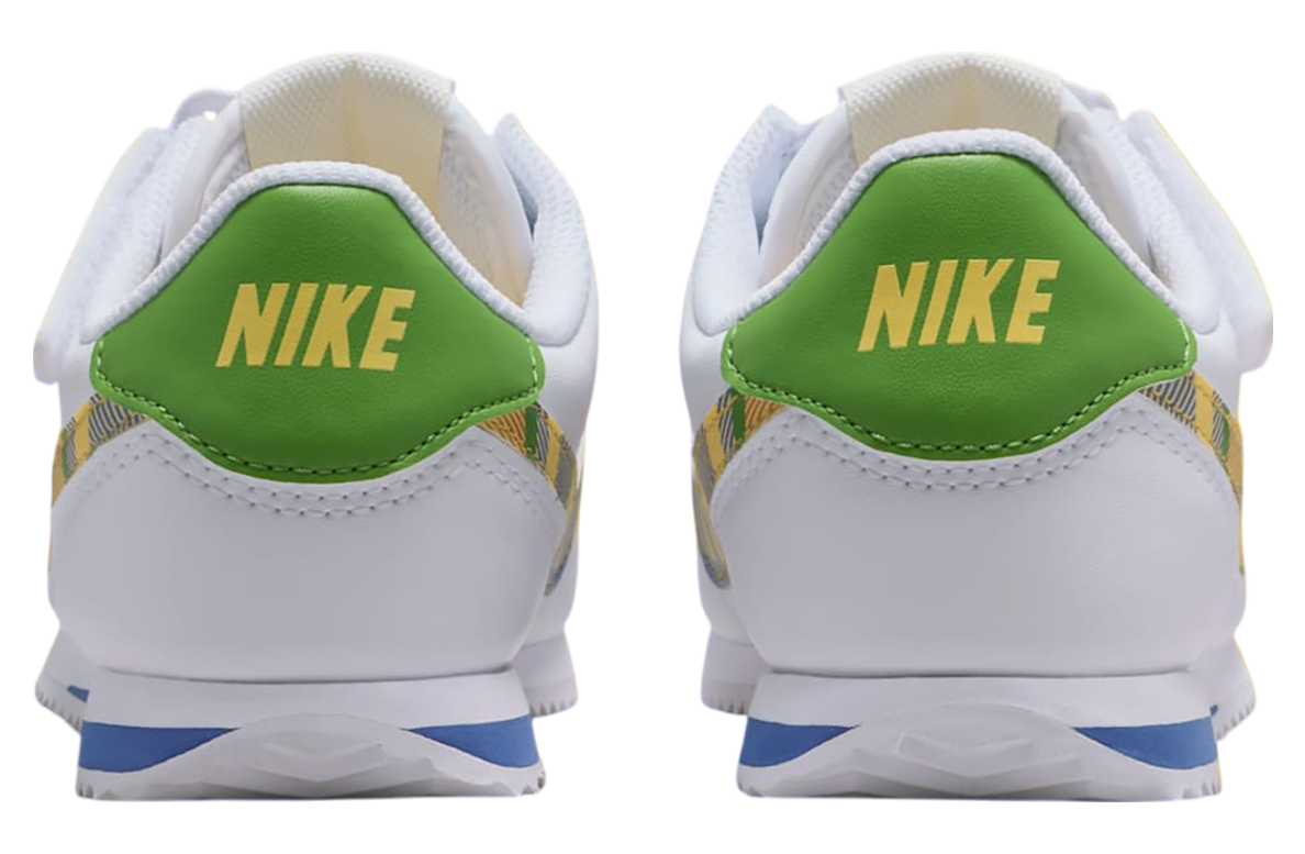Nike Cortez Gs White Plaid