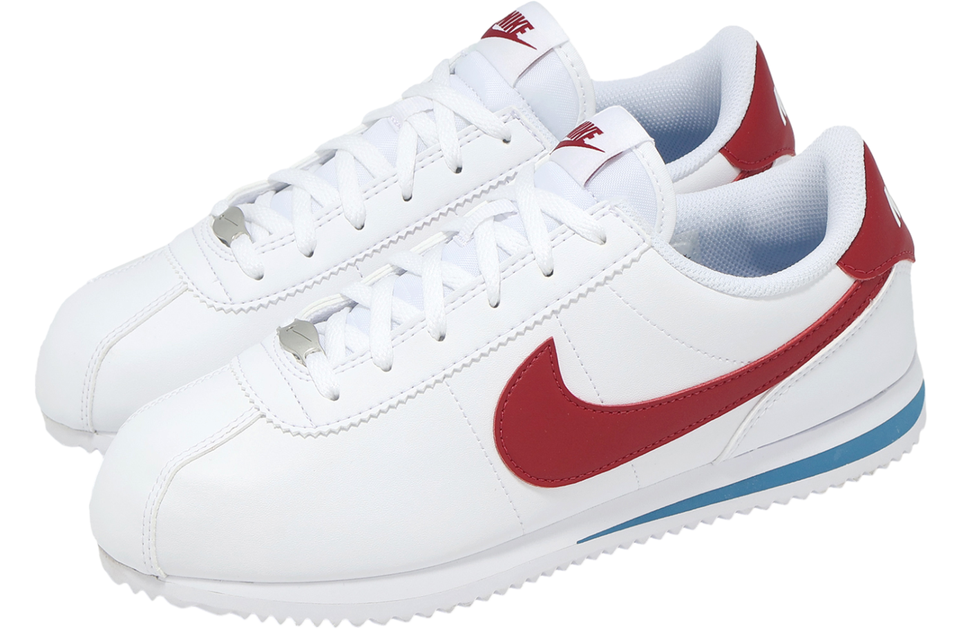Nike Cortez GS White / Varsity Red
