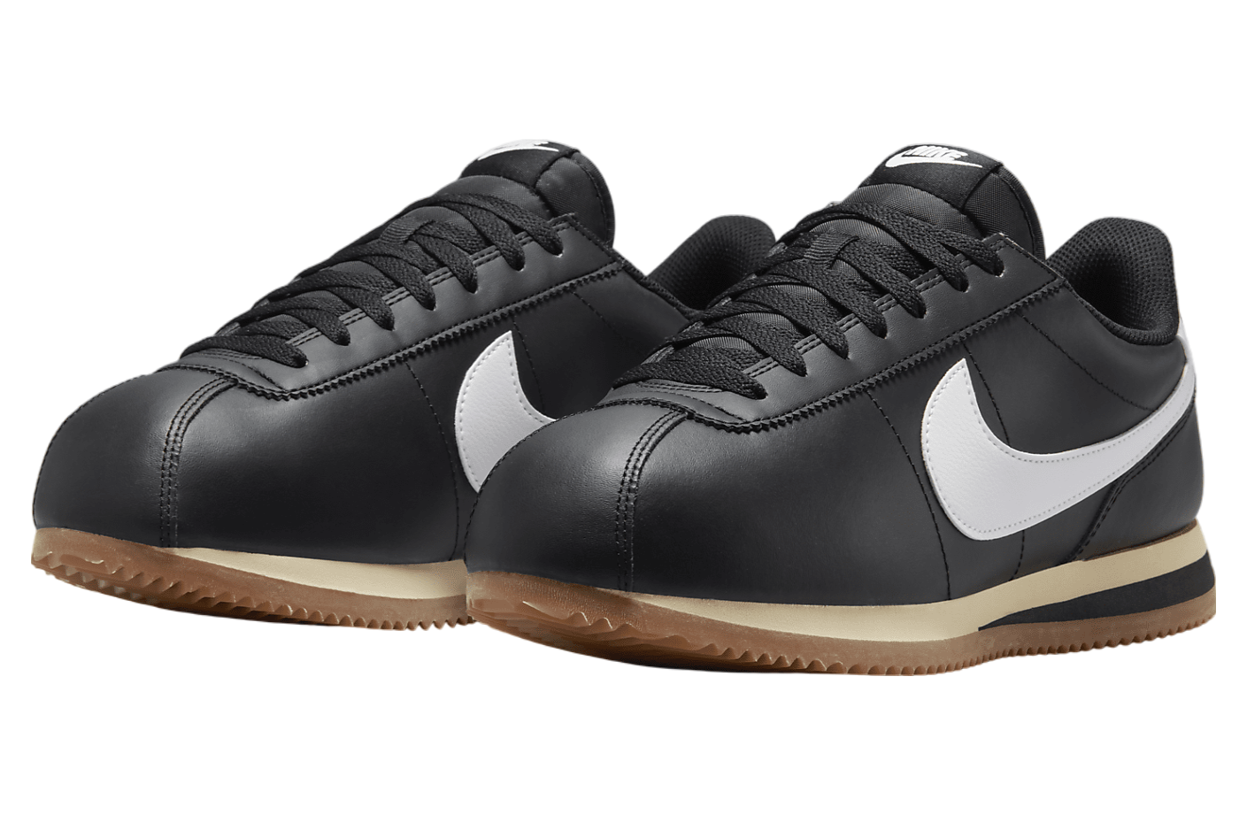 Nike Cortez Leather Black / Gum Medium Brown