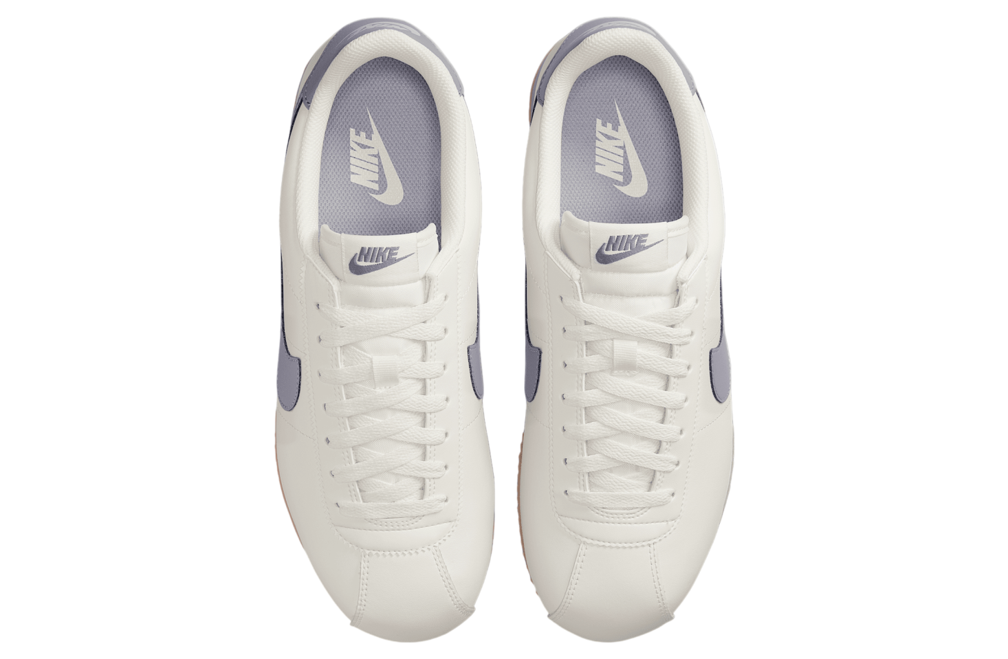 Nike Cortez Leather Sail / Gum Yellow / Cement Gray