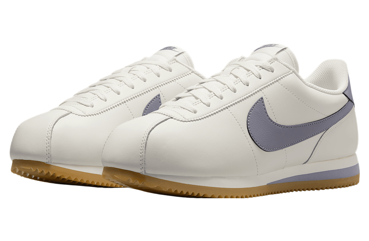Nike Cortez Leather Sail / Gum Yellow / Cement Gray