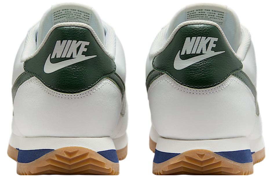 スニーカー Nike Cortez Leather M Summit White Midnight Navy llic Si Nike Men's Cortez Midnight Navy/White – West NYC
