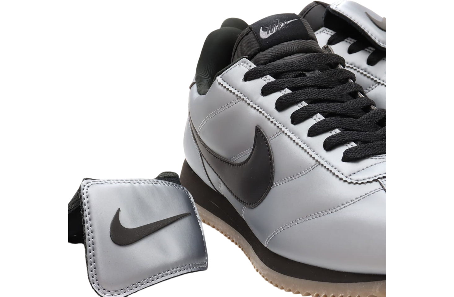 Nike Cortez SE Metallic Cool Grey / Black