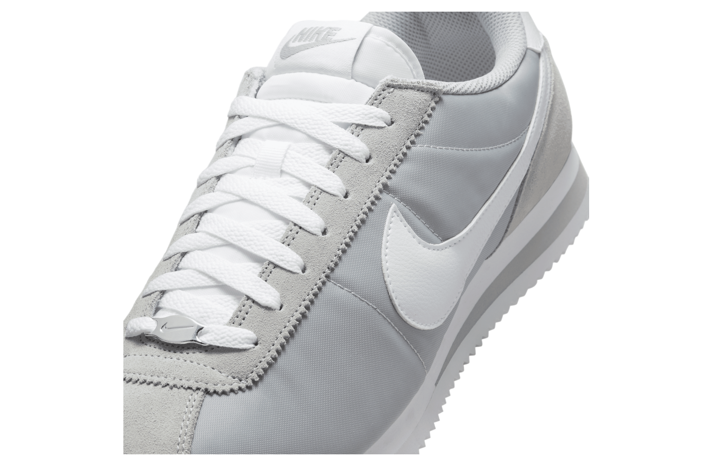 Nike Cortez Textile Flat Silver / White