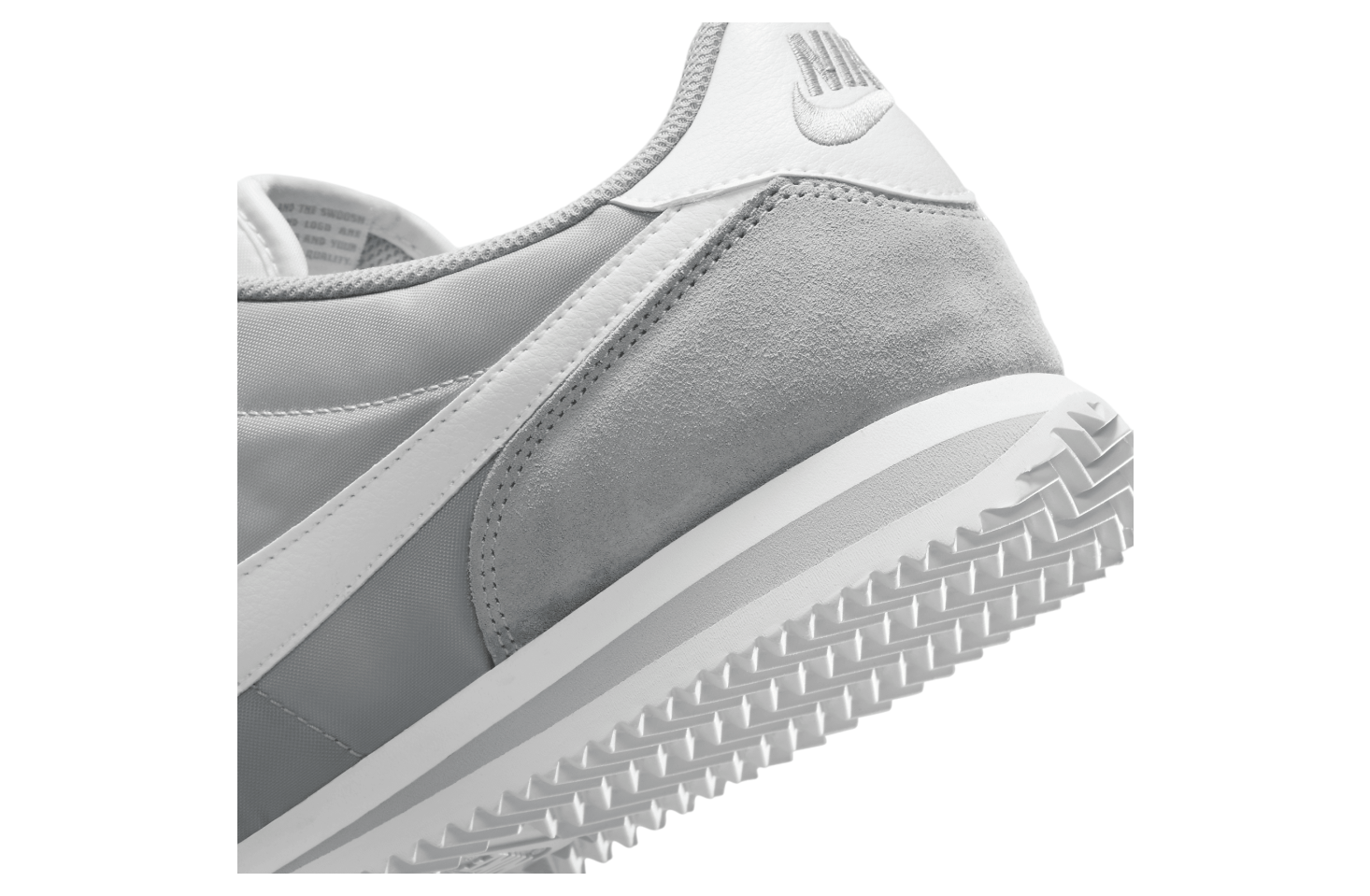 Nike Cortez Textile Flat Silver / White