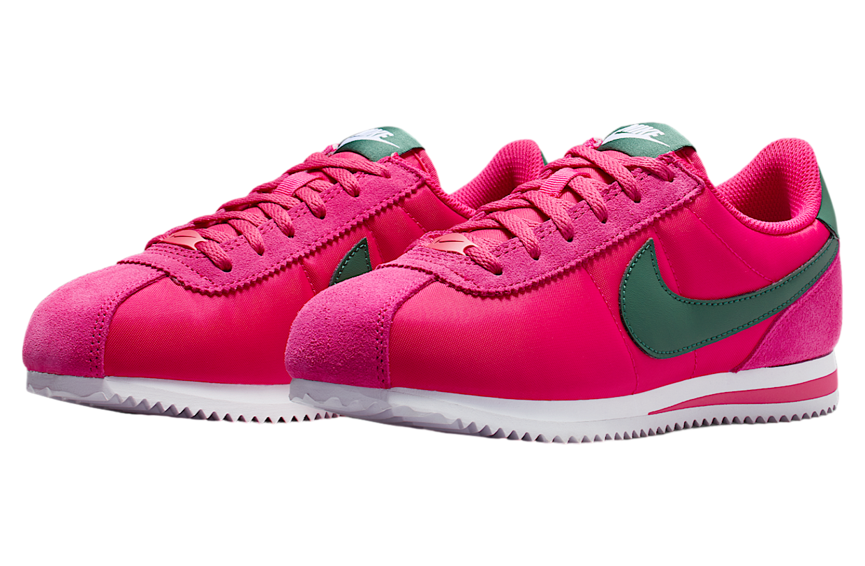 Nike Cortez Textile Gs Rush Pink / White