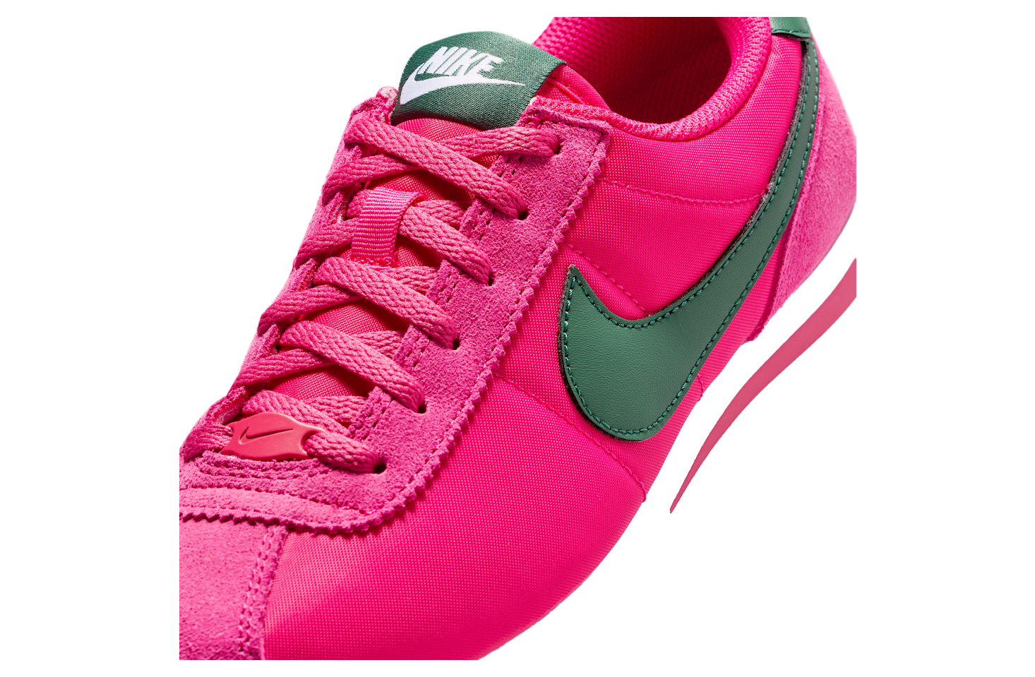 Nike Cortez Textile Gs Rush Pink / White
