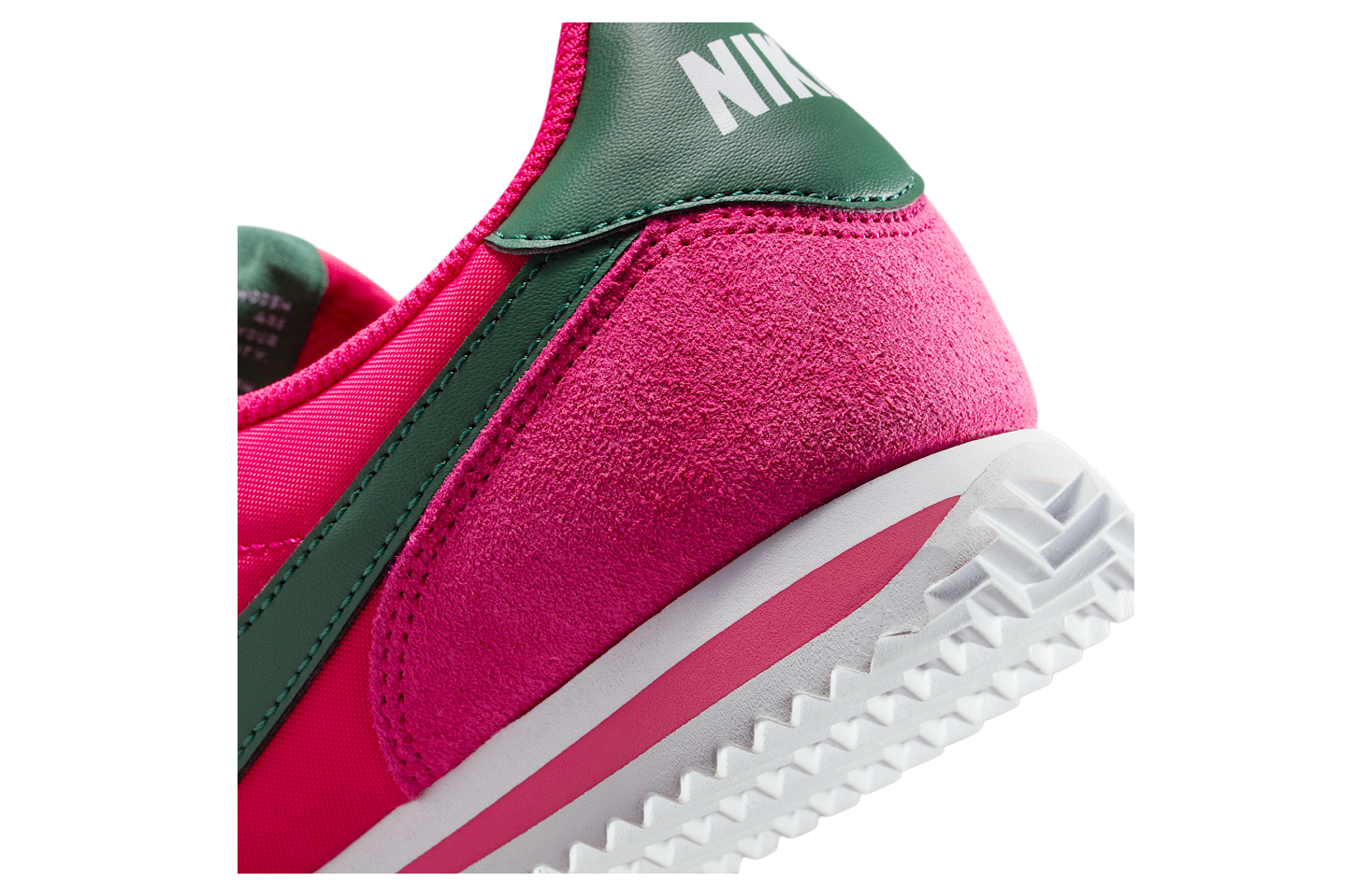 Nike Cortez Textile Gs Rush Pink / White
