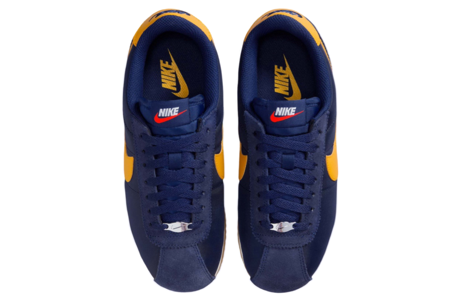 Cortez shoes blue yellow hotsell