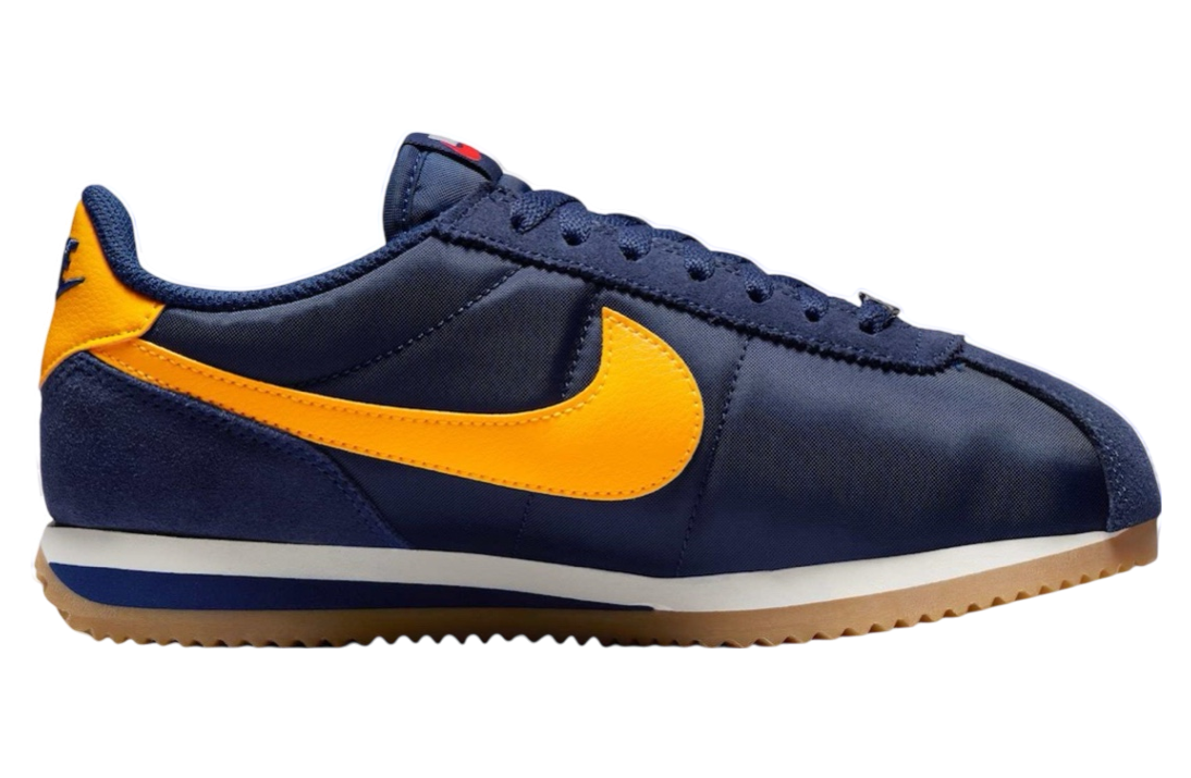 Nike Cortez Textile Michigan Midnight Navy / University Gold