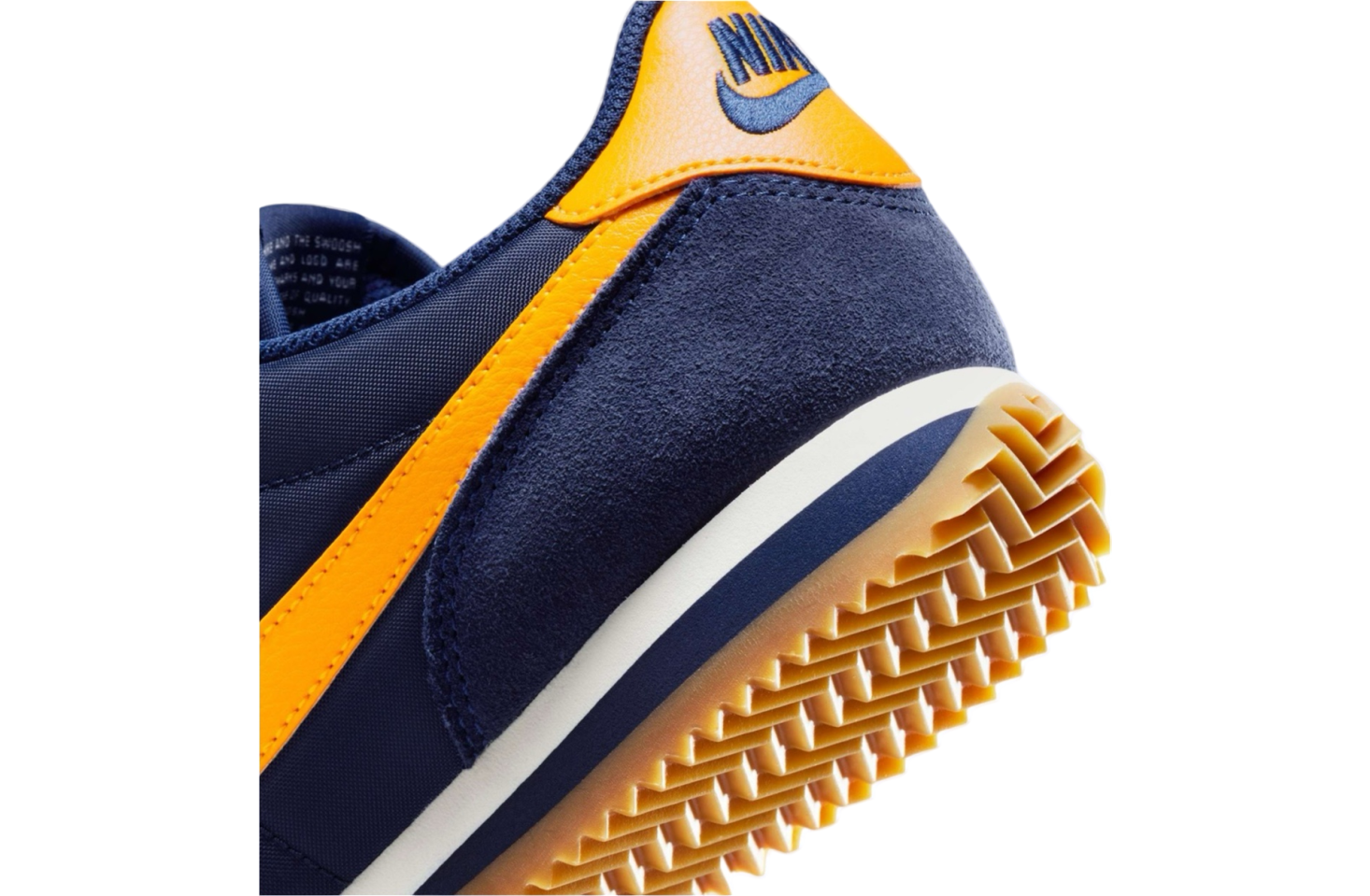 Nike Cortez Textile Michigan Midnight Navy / University Gold