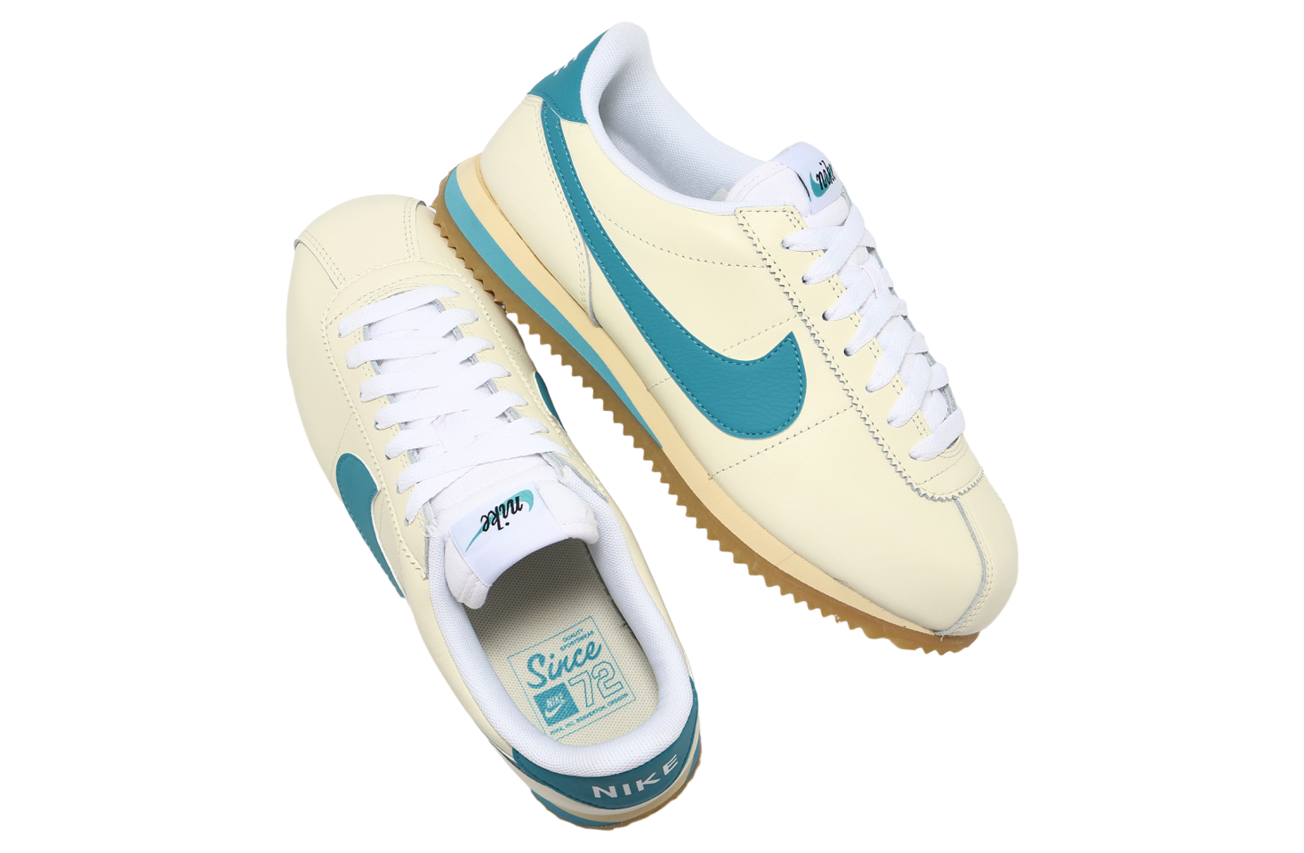[NIKE] ナイキ Cortez Coconut Milk Gum Yellow Nike Cortez Coconut Milk Gum Yellow Pale Vanilla Teal Nebula