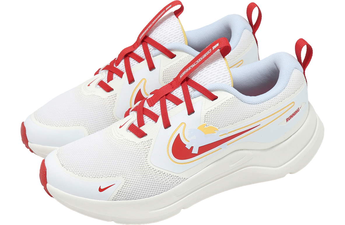Nike Cosmic Runner GS White / University Red