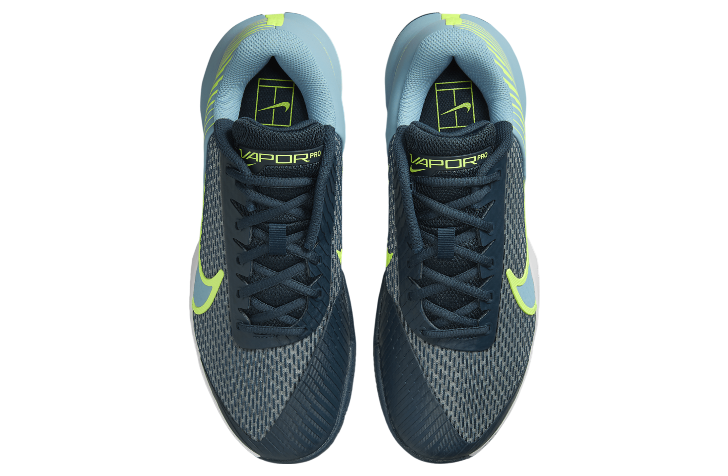 Nike Court Air Zoom Vapor Pro 2 Armory Navy / Volt (Clay Court)