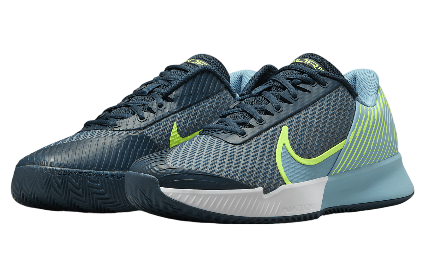 Nike Court Air Zoom Vapor Pro 2 Armory Navy / Volt (Clay Court)