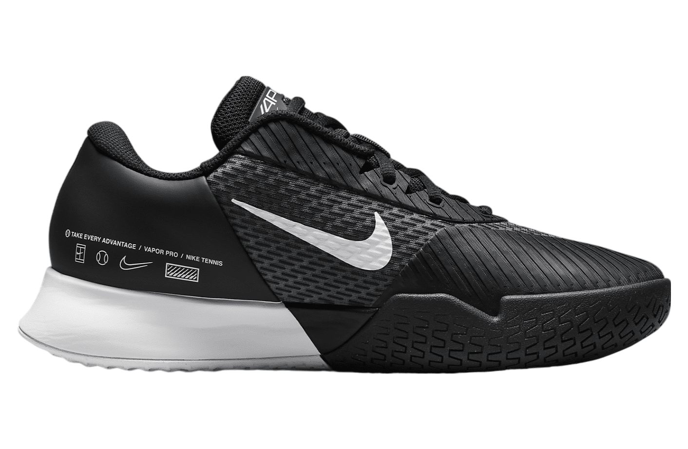 Nike Court Air Zoom Vapor Pro 2 Black / White (Hard Court)