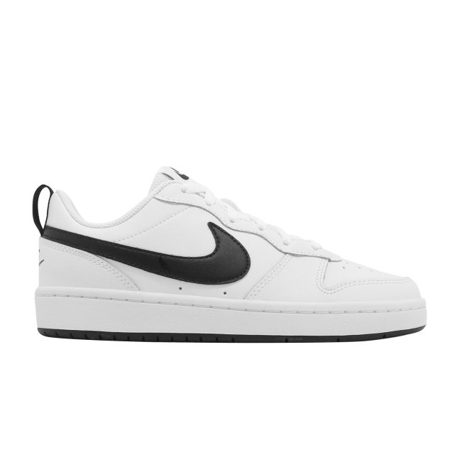 Nike Court Borough Low 2 GS White Black BQ5448104 - KicksOnFire.com