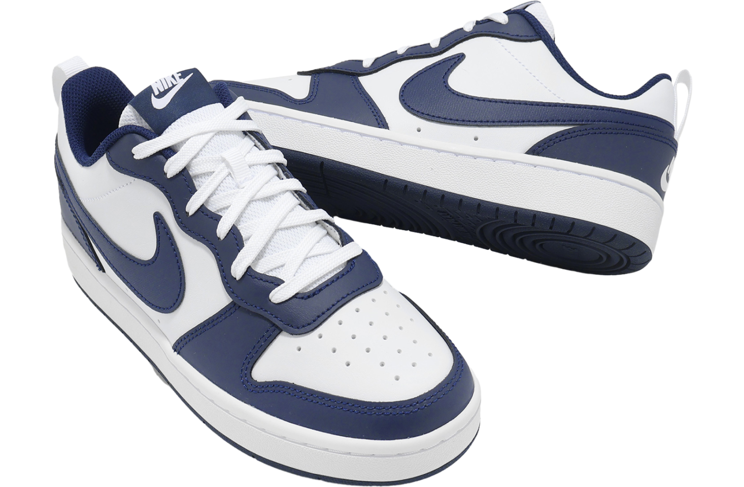 Nike Court Borough Low 2 Gs White / Blue Void