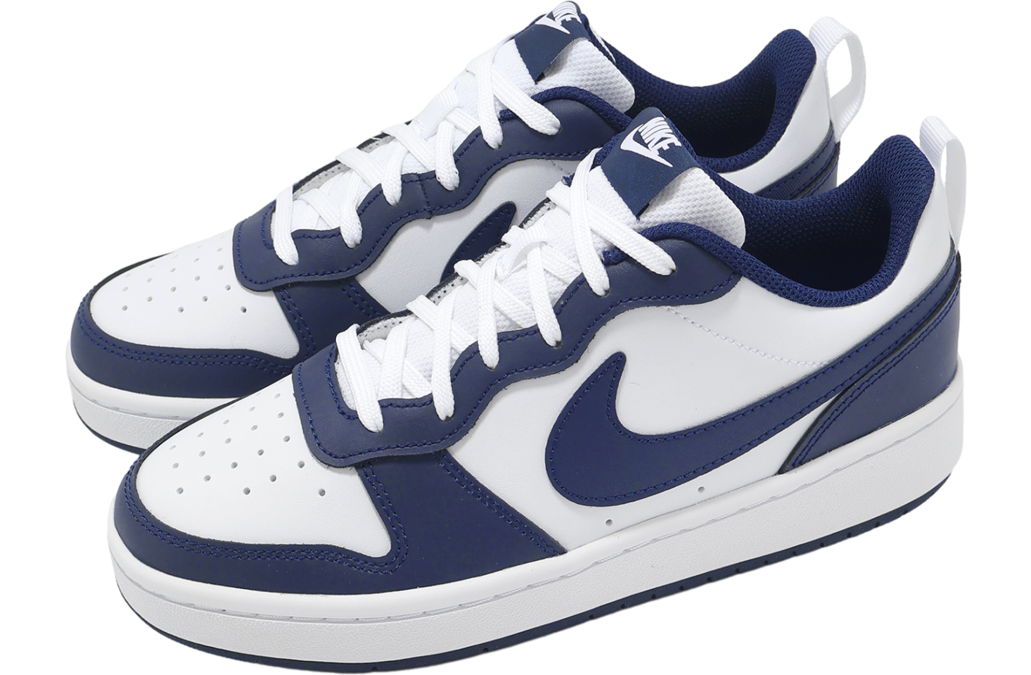 Nike Court Borough Low 2 Gs White / Blue Void