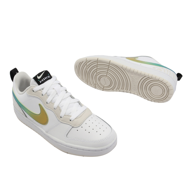 Nike Court Borough Low 2 GS White Multicolor - Jun 2023 