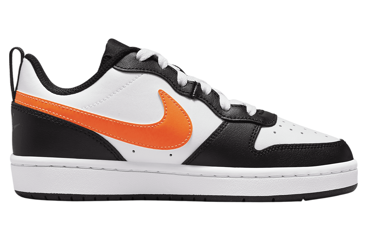 Nike Court Borough Low 2 GS White Total Orange