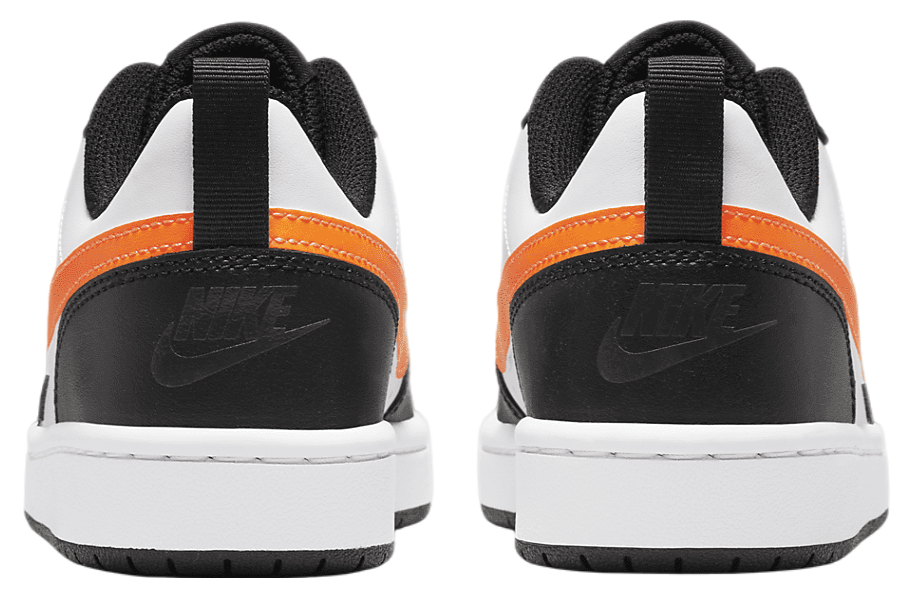 Nike Court Borough Low 2 GS White Total Orange