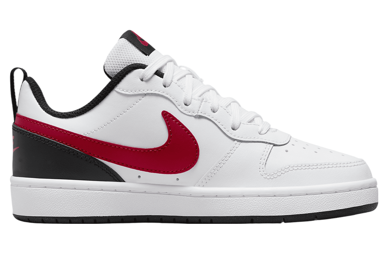 Nike Court Borough Low 2 GS White University Red