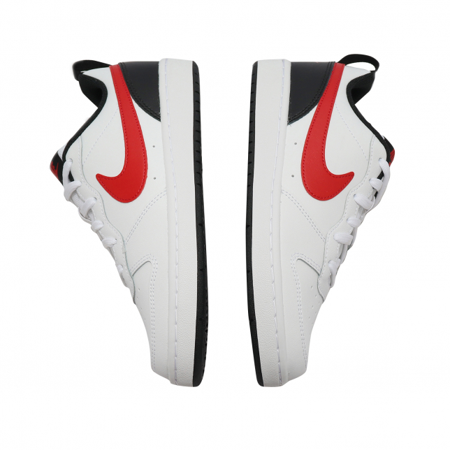 Nike Court Borough Low 2 GS White University Red