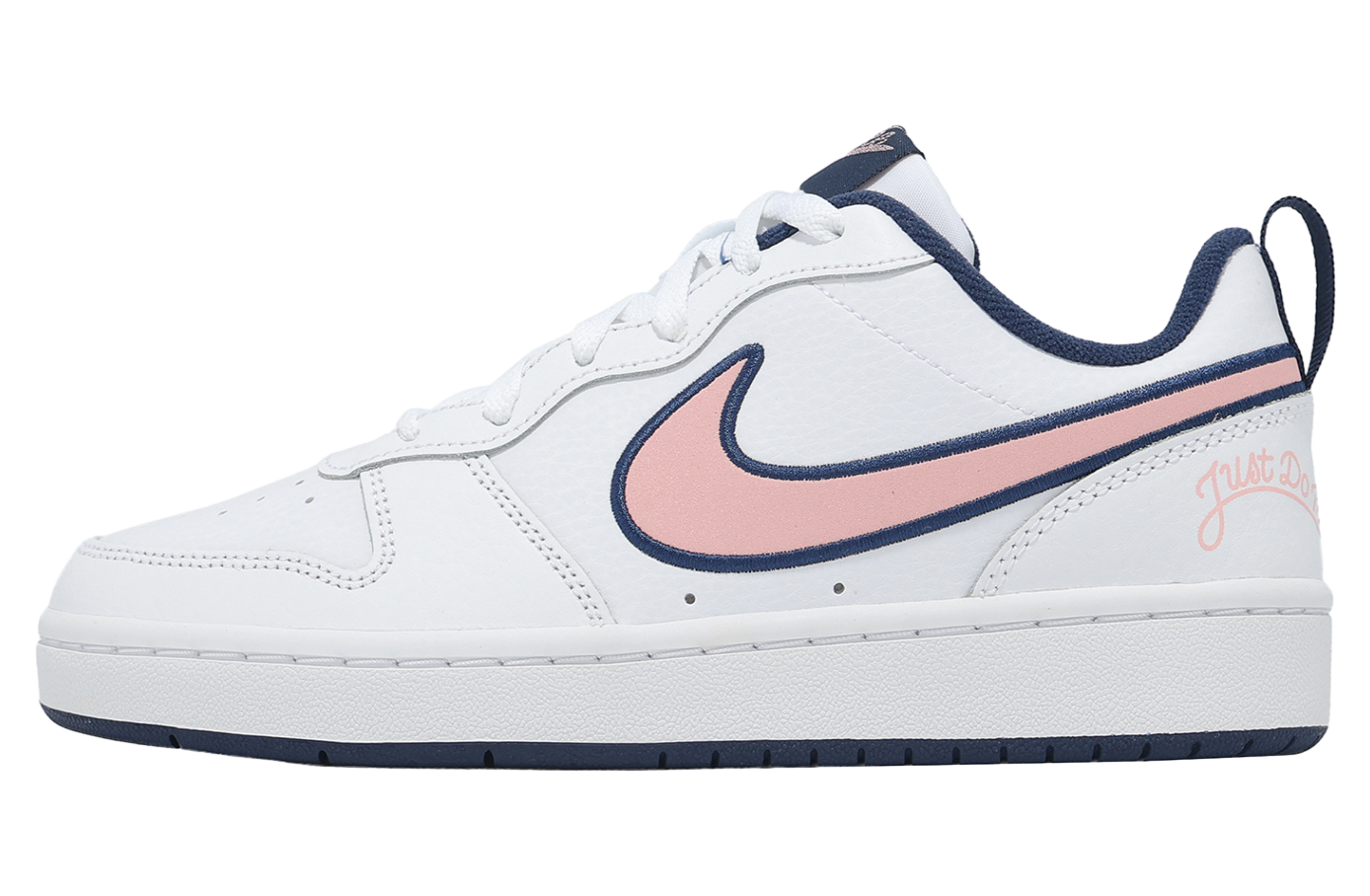 Nike Court Borough Low 2 SE GS White / Pink Glaze