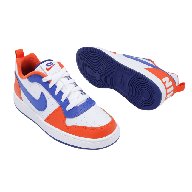 Nike Court Borough Low GS White / Team Orange