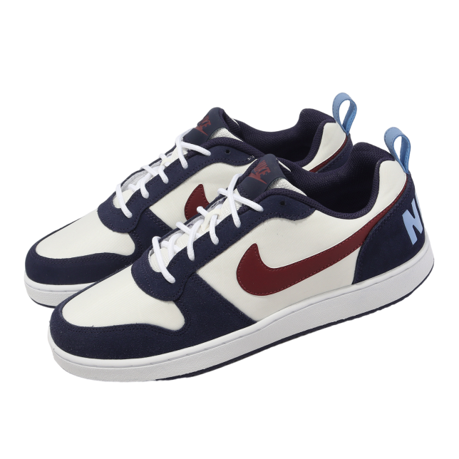 Nike Court Borough Low Prem Sail / Team Red