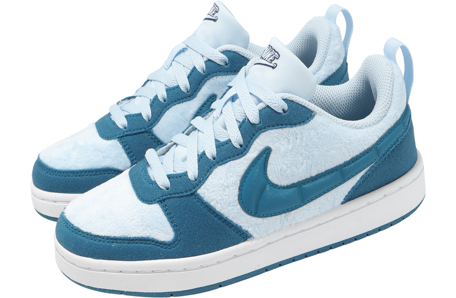 Nike Court Borough Low Rcrft Bg Gs Celestine Blue / Green Abyss