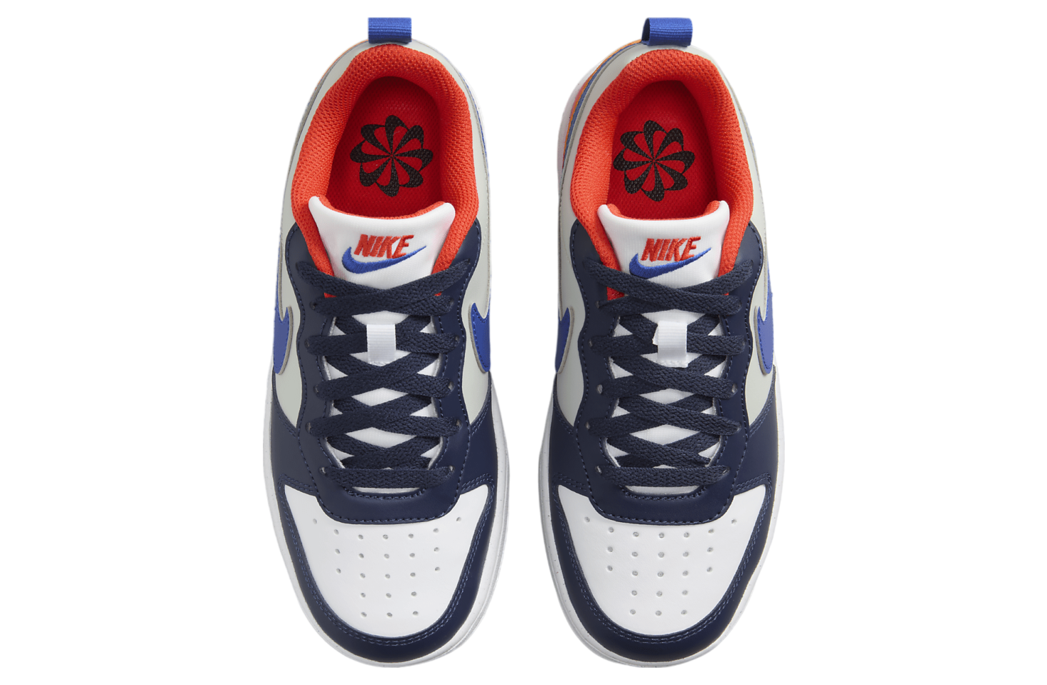 Nike Court Borough Low Recraft GS Midnight Navy / Team Orange