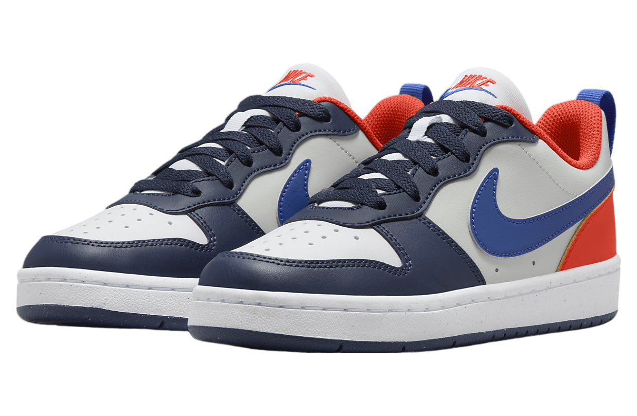 Nike Court Borough Low Recraft GS Midnight Navy / Team Orange