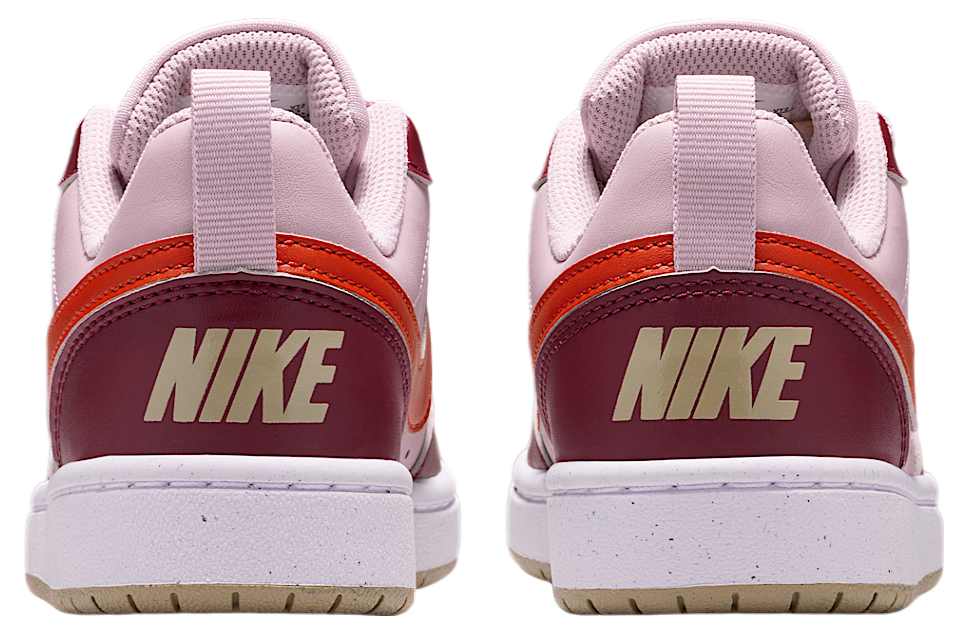 Nike Court Borough Low Recraft Gs Particle Rose / Dark Team Red