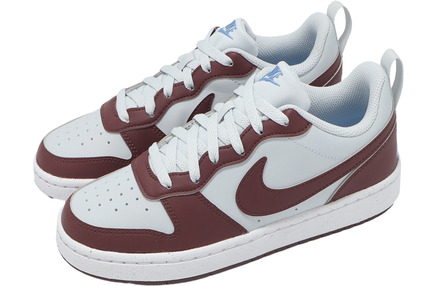 Nike Court Borough Low Recraft GS Pure Platinum / Dark Red