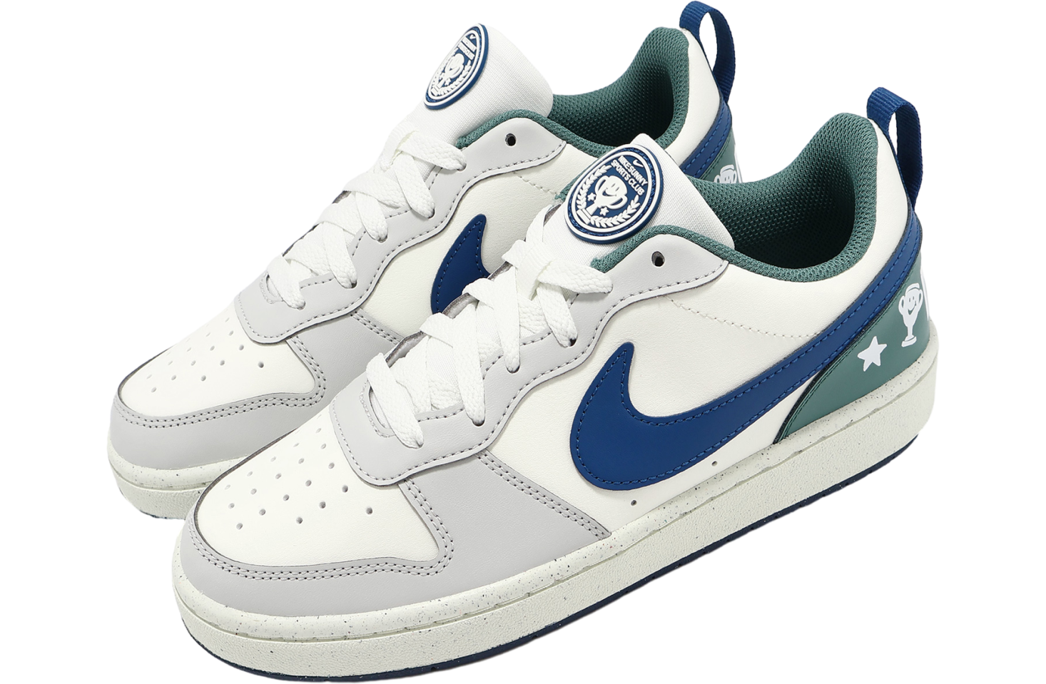 Nike Court Borough Low Recraft GS Sail / Court Blue